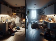 Innovative room division ideas for teenagers
