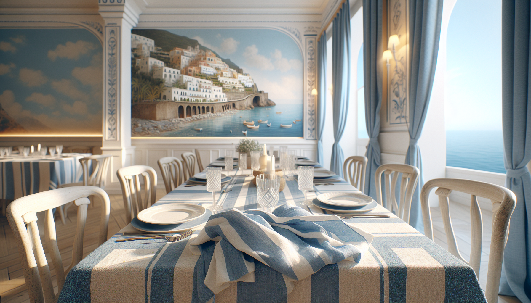 Beautiful home decor inspired by the Amalfi Coast