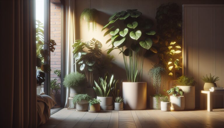 A variety of houseplants suitable for different rooms