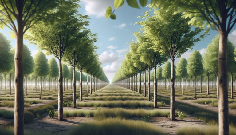 Vibrant spring trees ideal for garden planting