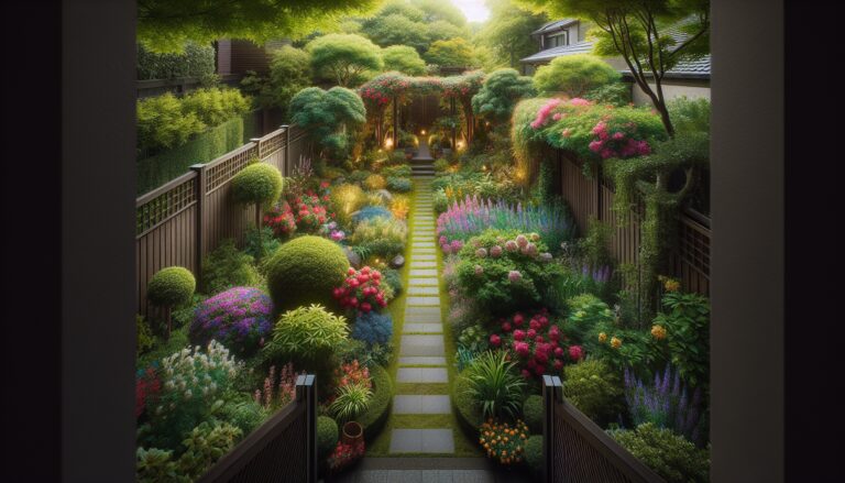 Beautifully landscaped garden enhancing home value
