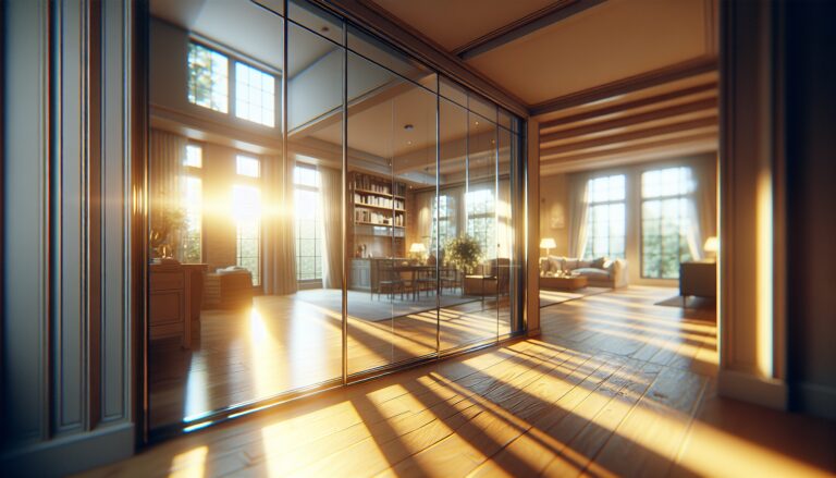 Professional cleaning of windows with expert tools