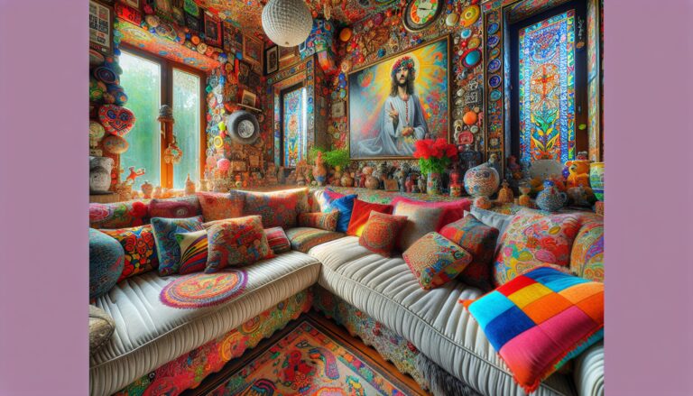 Vibrant maximalist home decor inspired by Nicole Byer