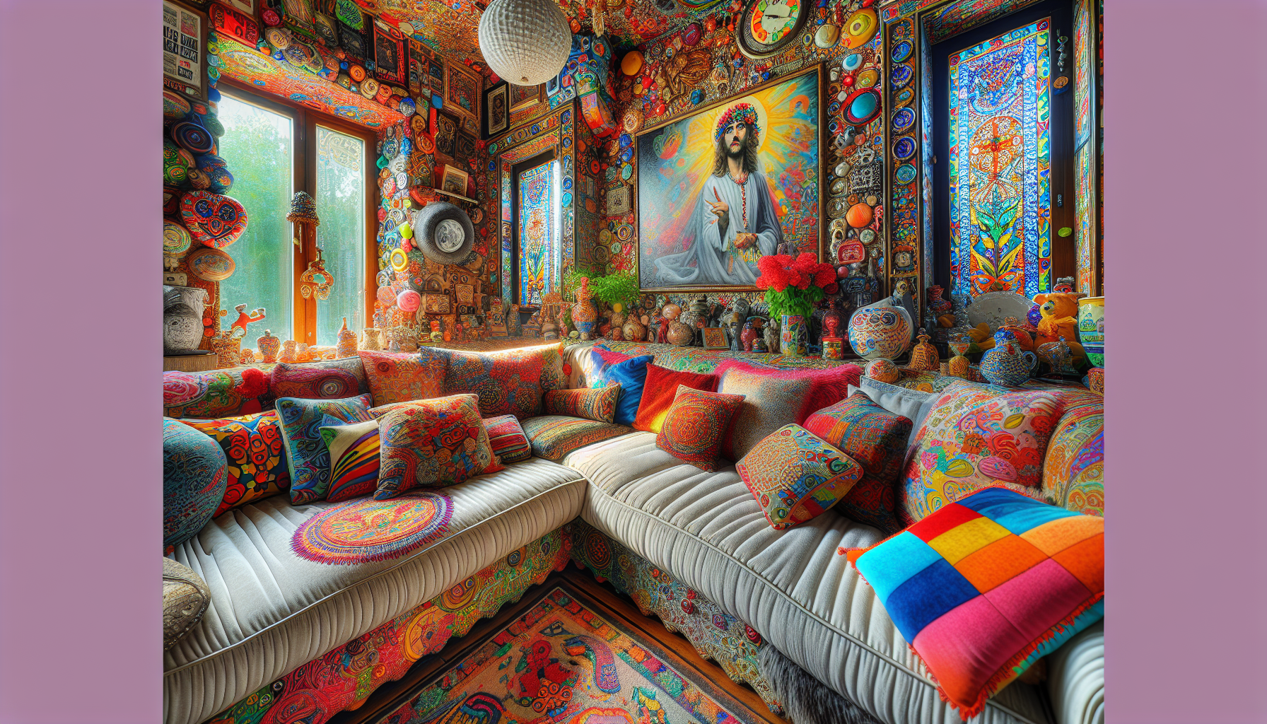 Vibrant maximalist home decor inspired by Nicole Byer