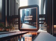 Illustration of website access restrictions and navigation tips