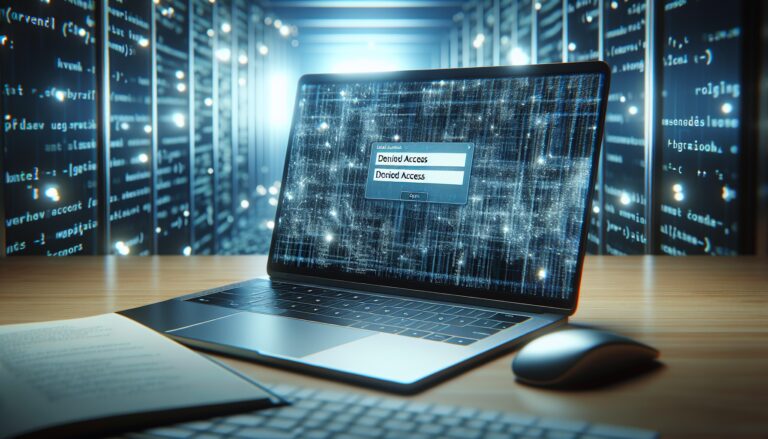 Illustration of website access restrictions and navigation tips