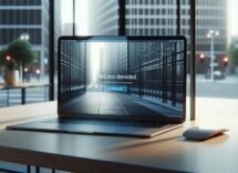 Illustration of website access restrictions and navigation tips