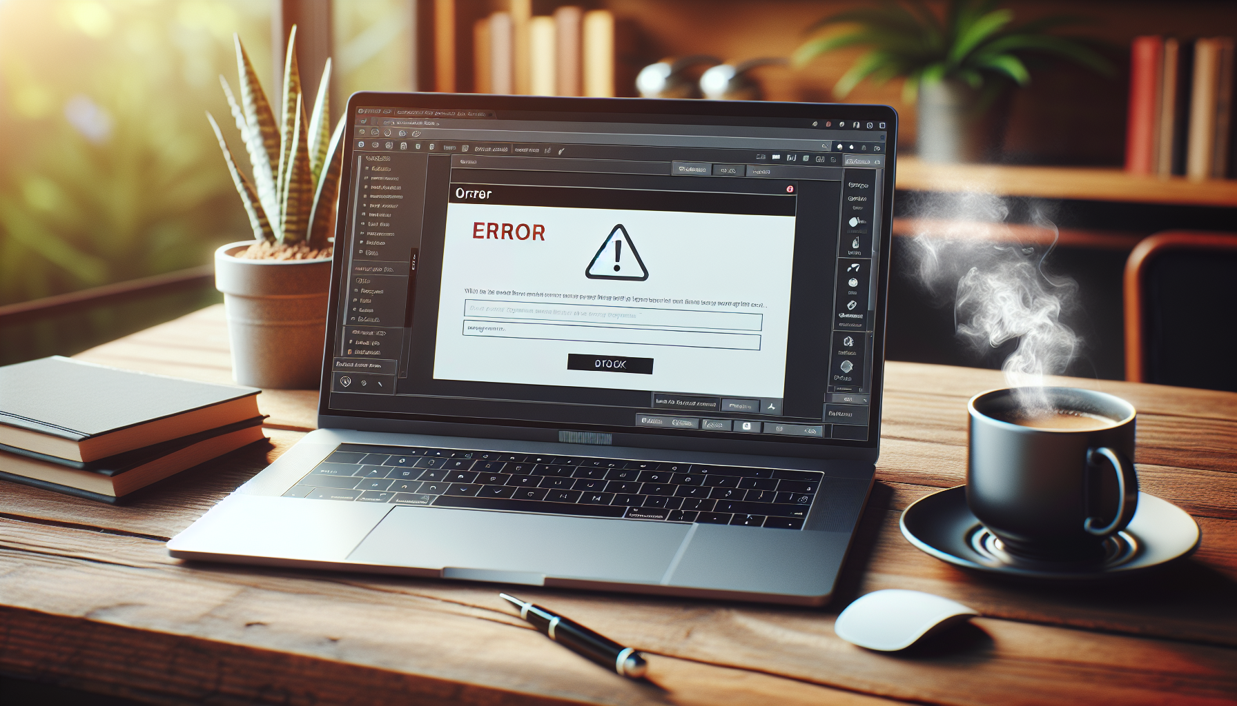 Illustration of website access restrictions and navigation tips