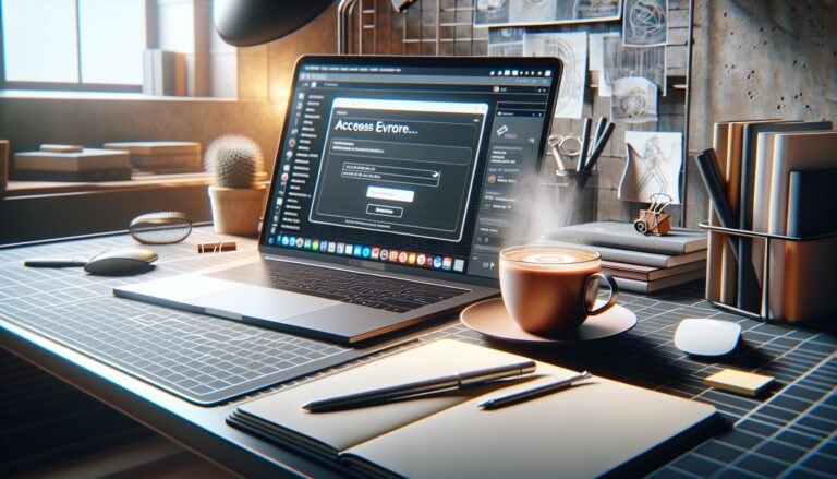Illustration of website access restrictions and navigation tips