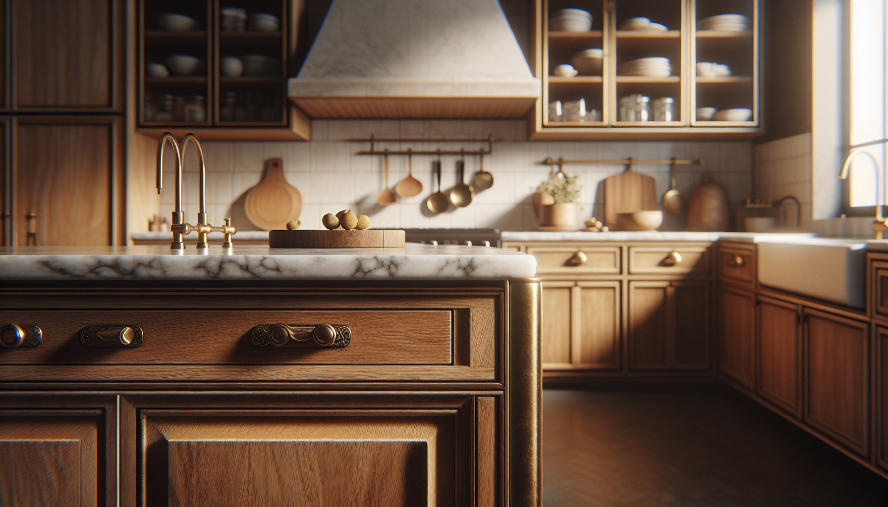 A modern kitchen inspired by '90s design elements