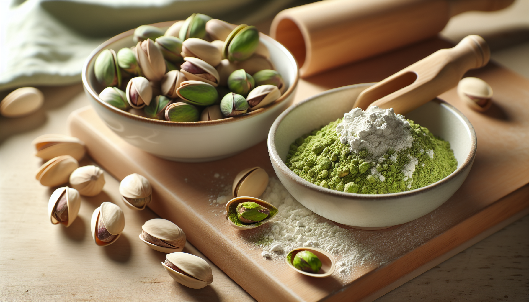 Baking with pistachio flour for delicious recipes