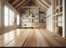 Elegant Shaker-style furniture showcasing simplicity