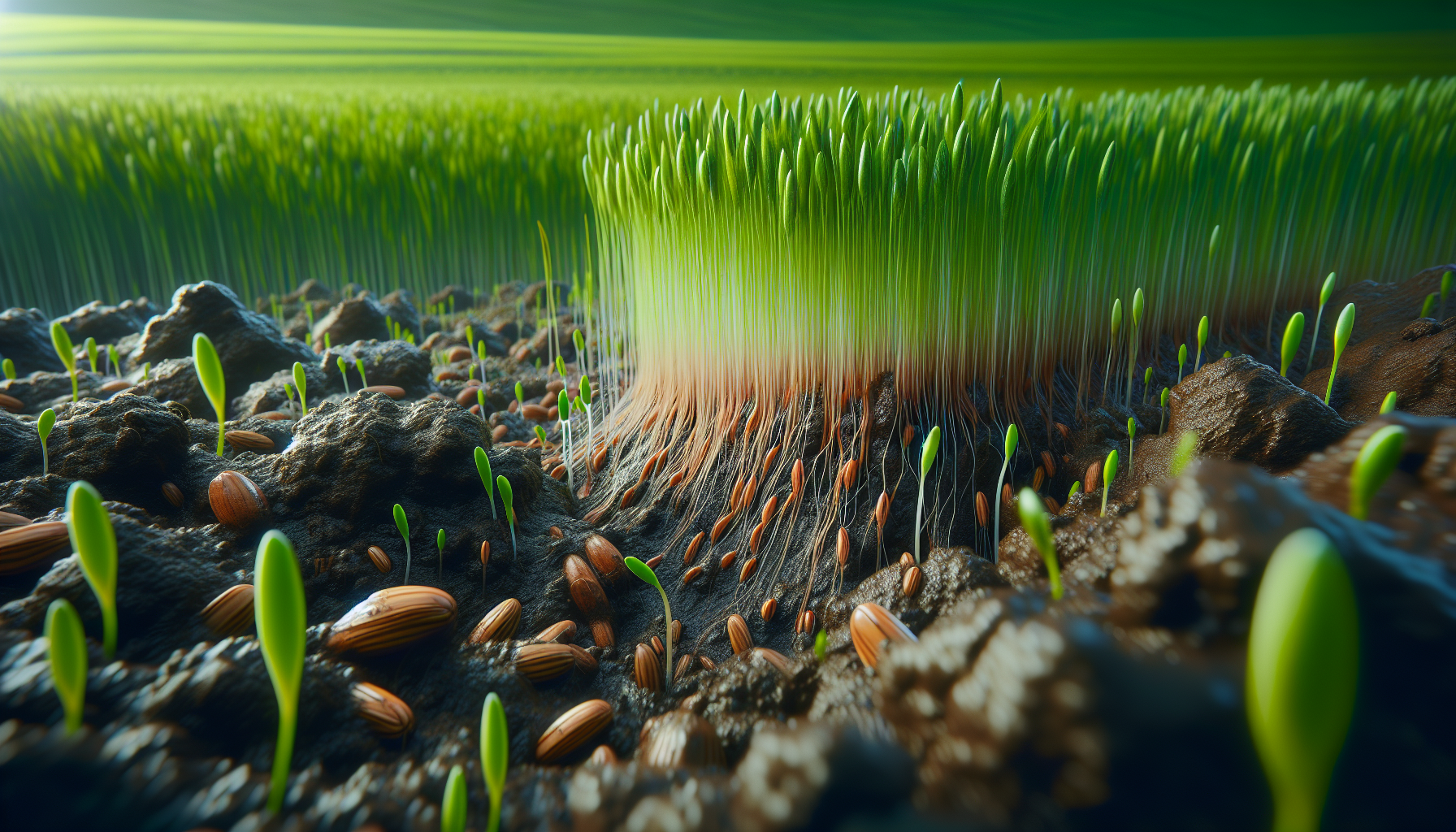 Comparison of sod and seed for lawn care