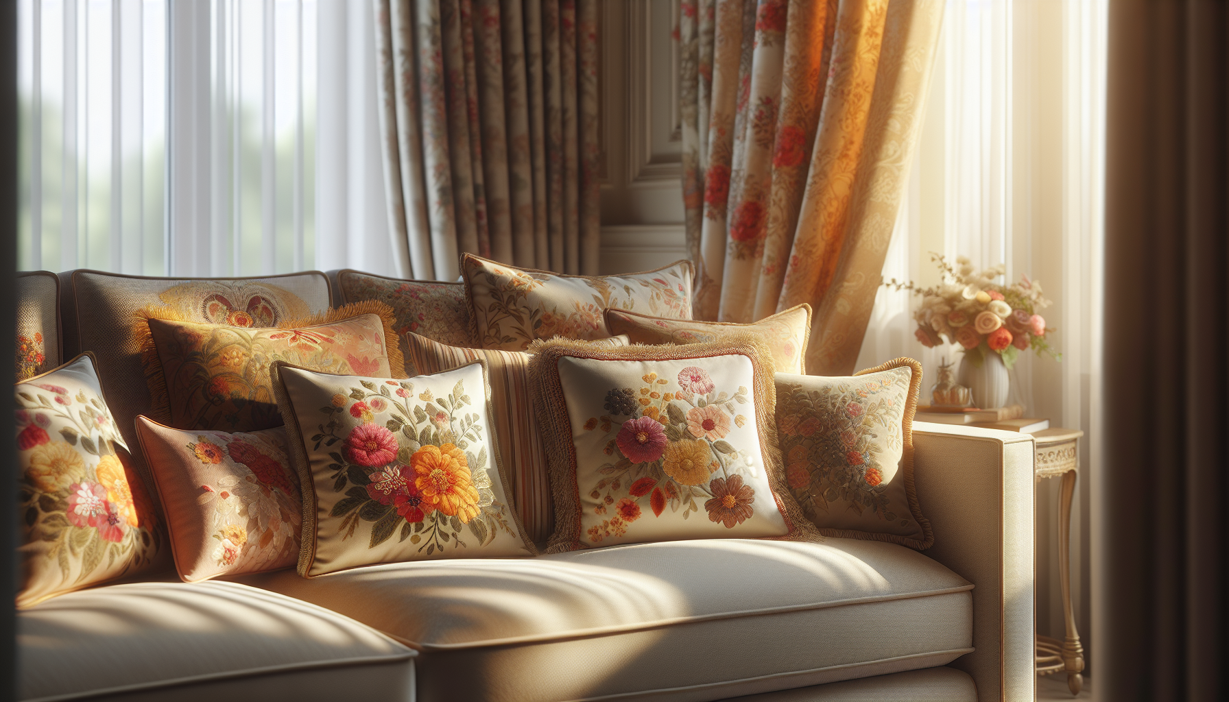 Vibrant spring floral patterns to enhance home decor