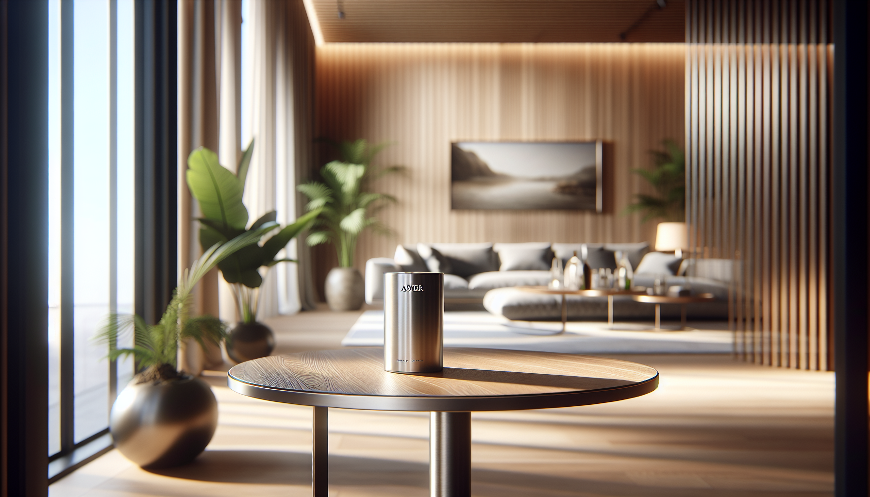 Elegant drink table combining style and functionality