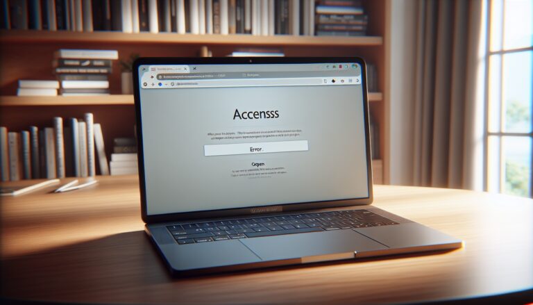 Illustration of website access restrictions and implications