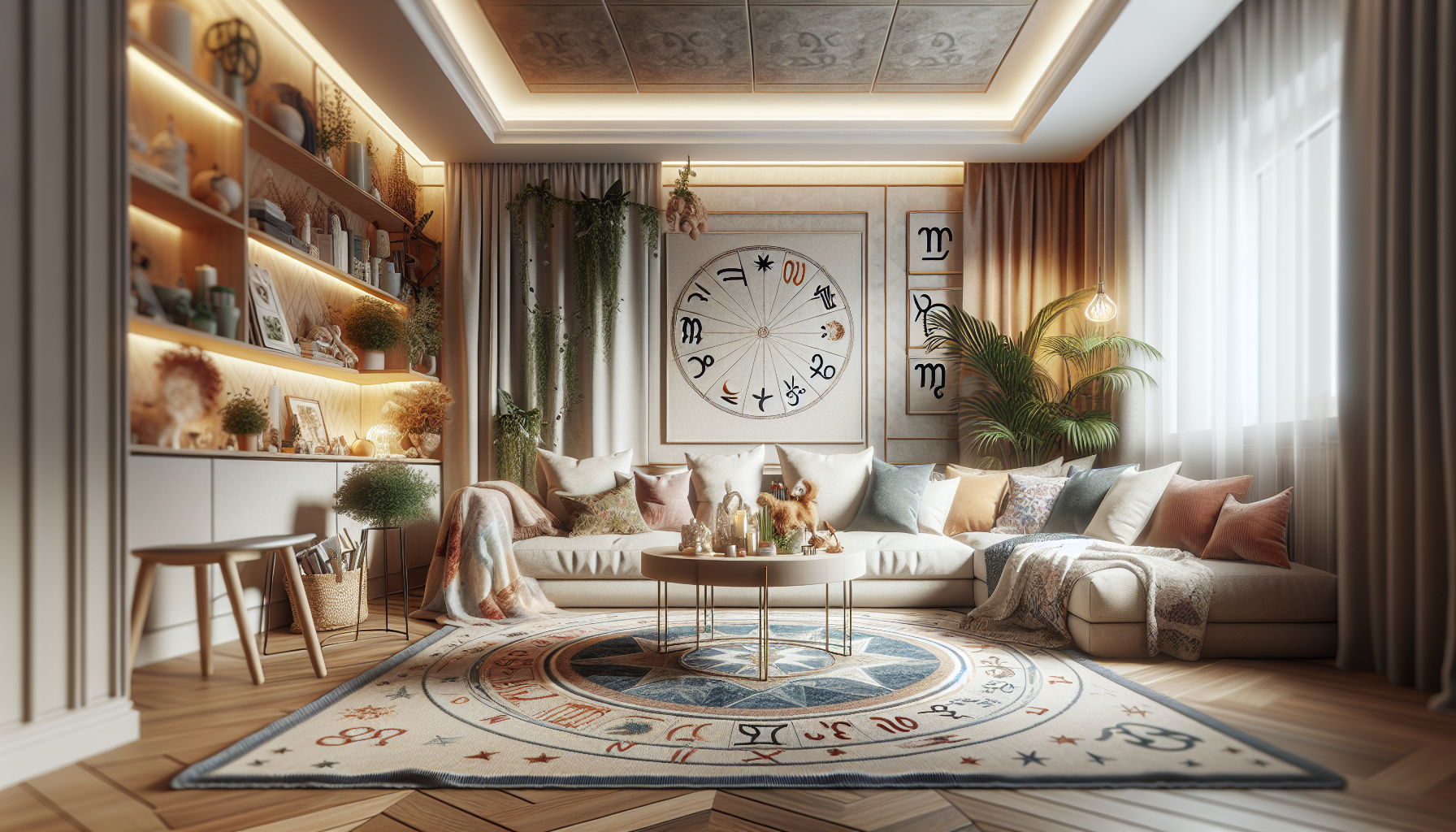 Decor trends for 2025 inspired by zodiac signs