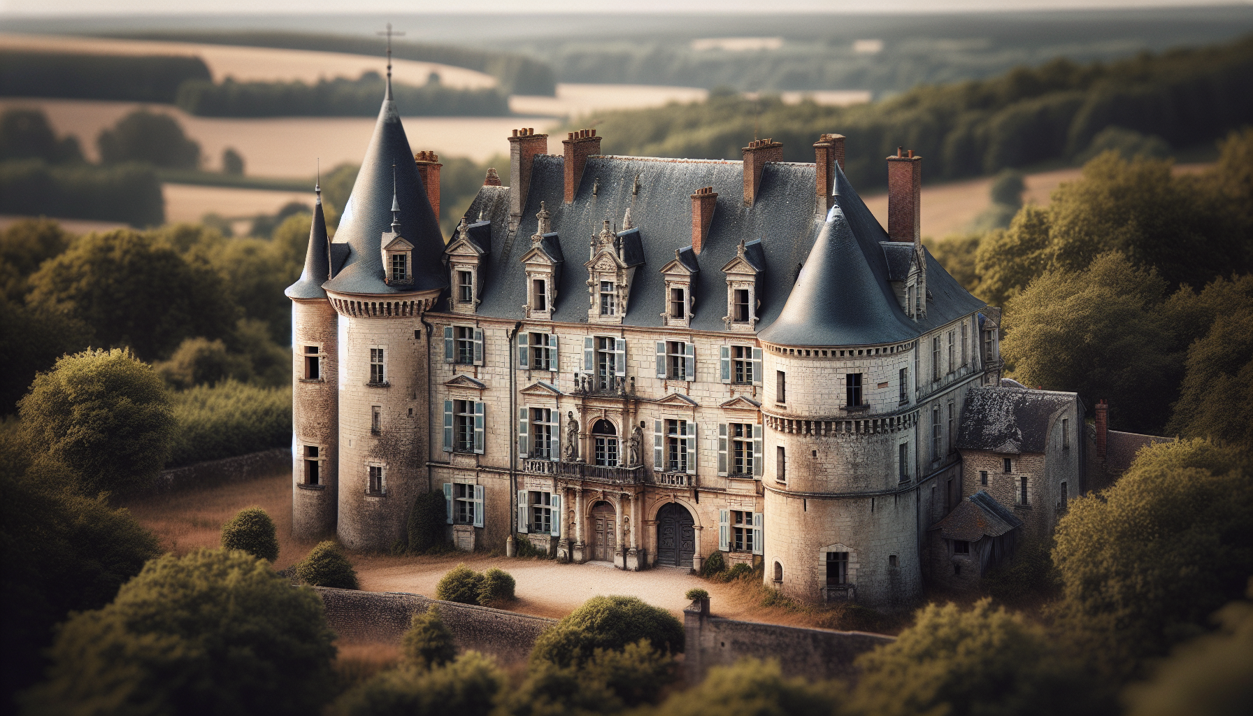 High school sweethearts restoring a beautiful chateau