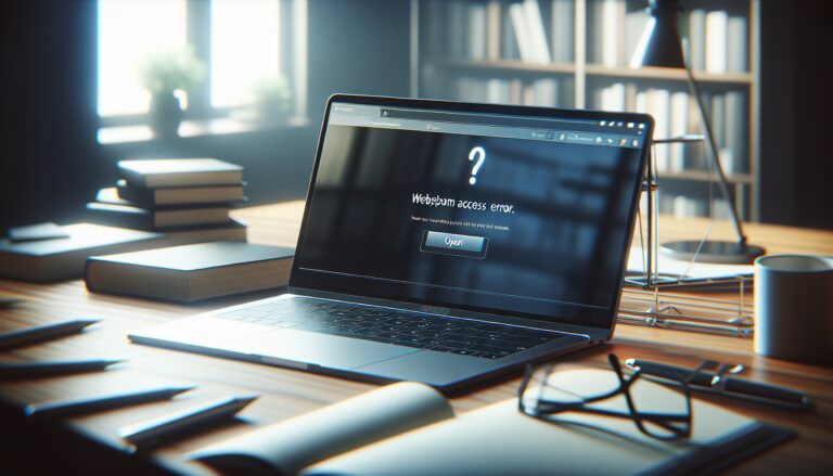 Illustration of website access restrictions and navigation tips