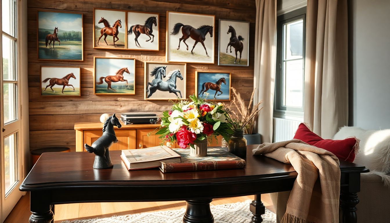 embrace the charm of horse decor in your home 1747339227