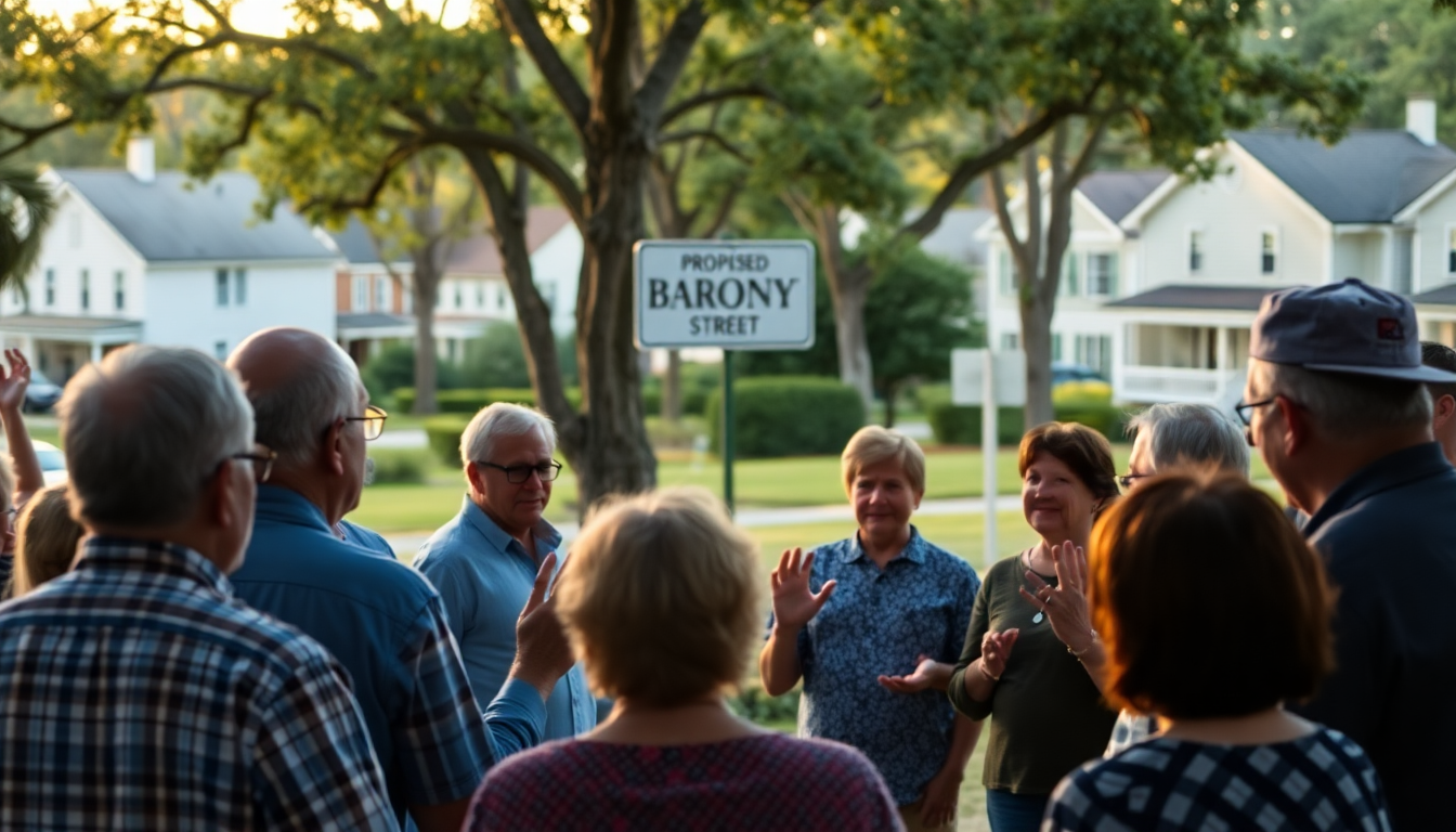 residents weigh in on proposed housing development on barony street 1748009070