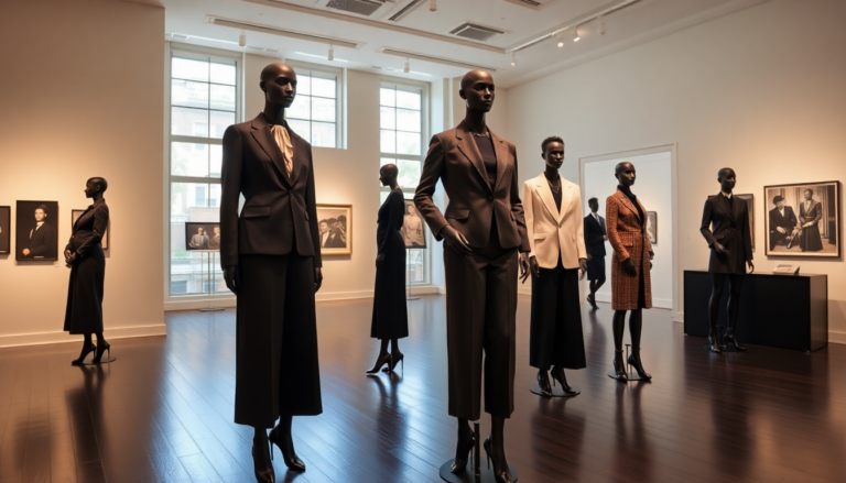 superfine tailoring black style exhibition opens may 10 1746554428
