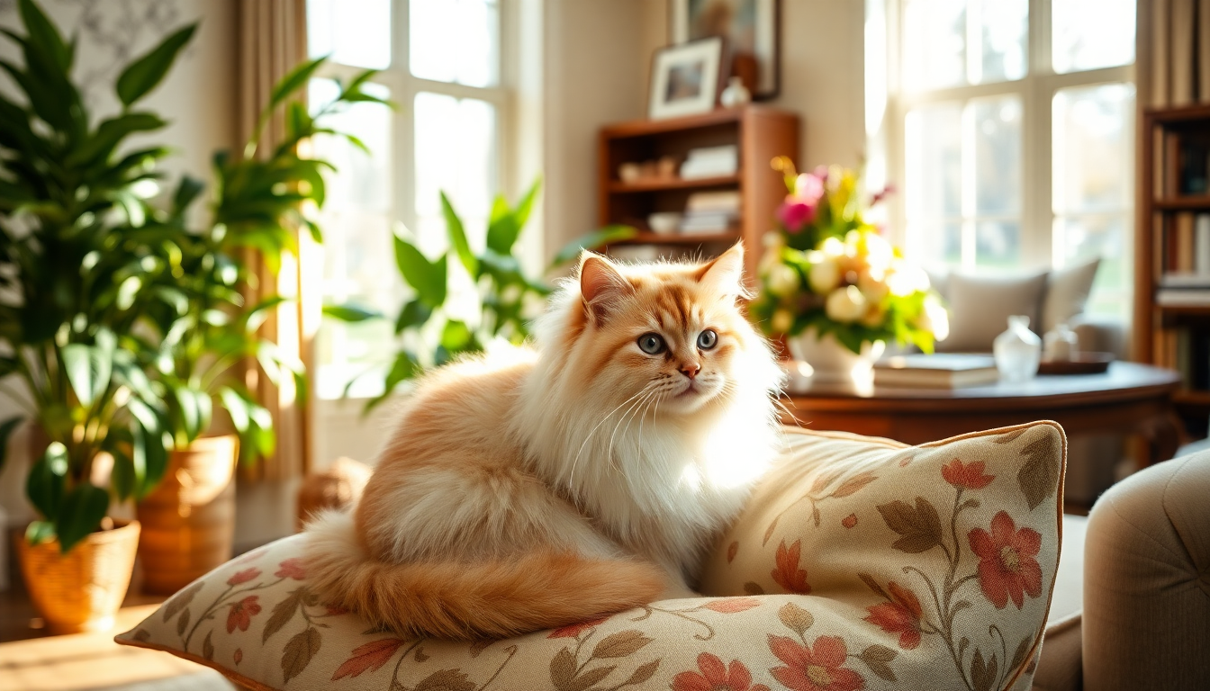 martha stewart introduces lilium her adorable new persian cat from doha 1749783389