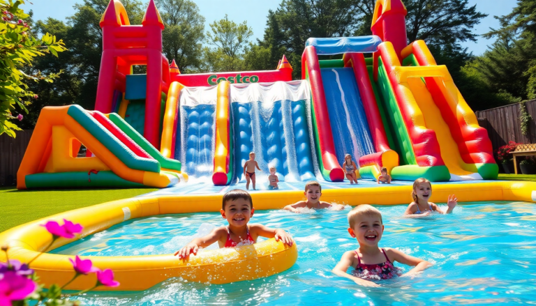 stay cool this summer with costcos inflatable water park 1749467903