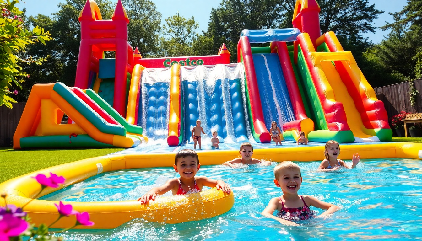 stay cool this summer with costcos inflatable water park 1749467903
