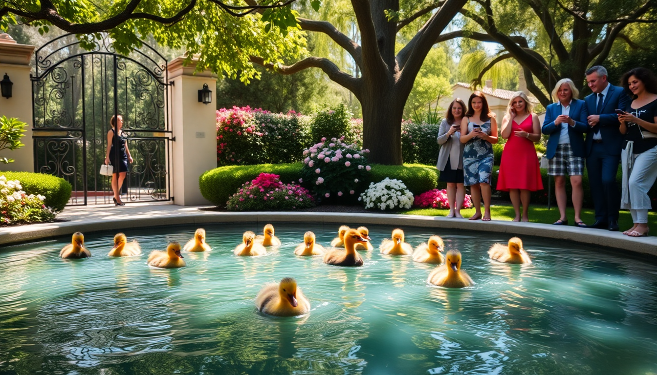 a charming tale of ducks and celebrity neighbors in montecito 1753087772