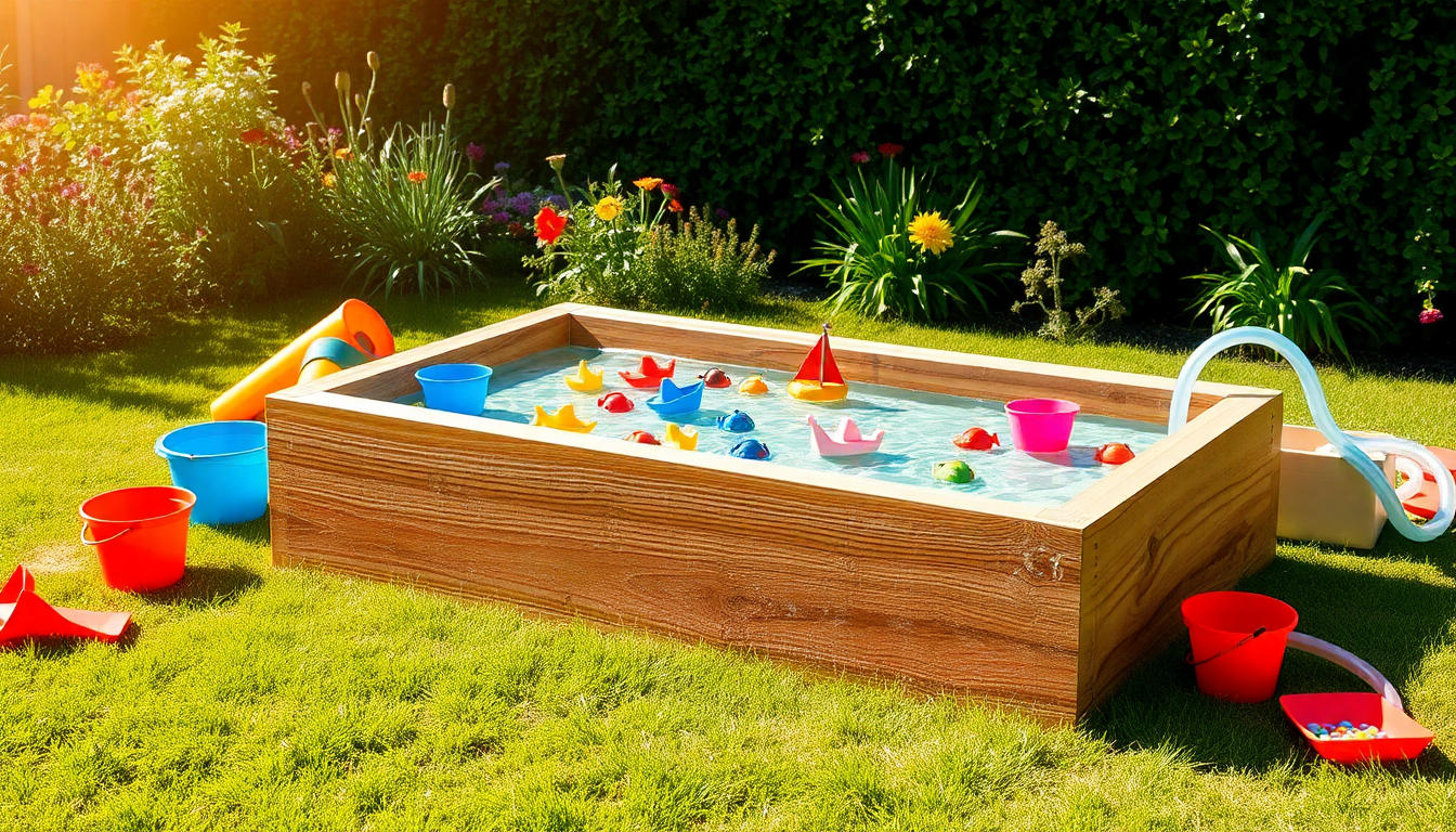 how to build a budget friendly water table for outdoor play 1753370843