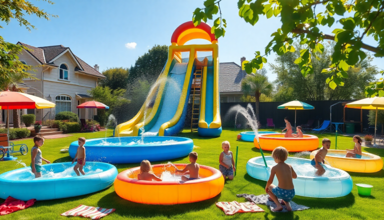 how to create a summer water park experience at home 1752053087