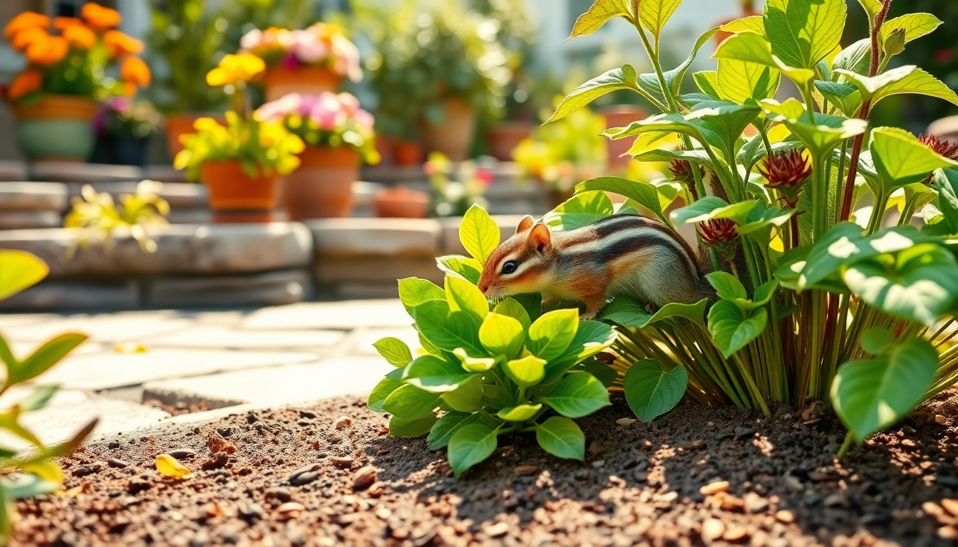 how to manage chipmunks in your garden effectively 1751405370