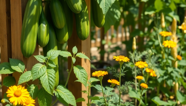 the best companion plants for cucumbers to boost growth and flavor 1752844902