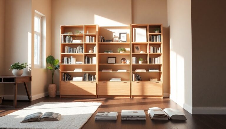 chic narrow bookcases to optimize small spaces for style and functionality python 1759381443