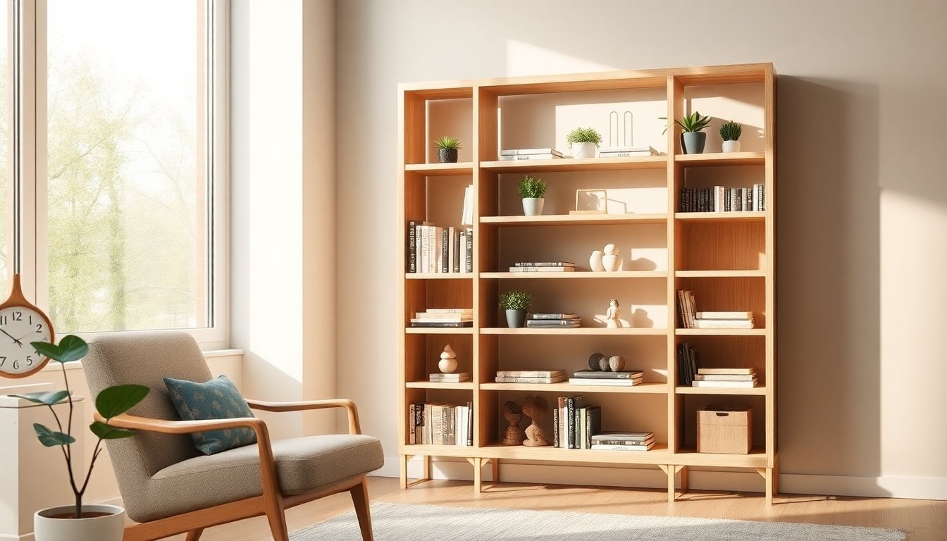 chic narrow bookcases to transform your homes hidden spaces 1760422537