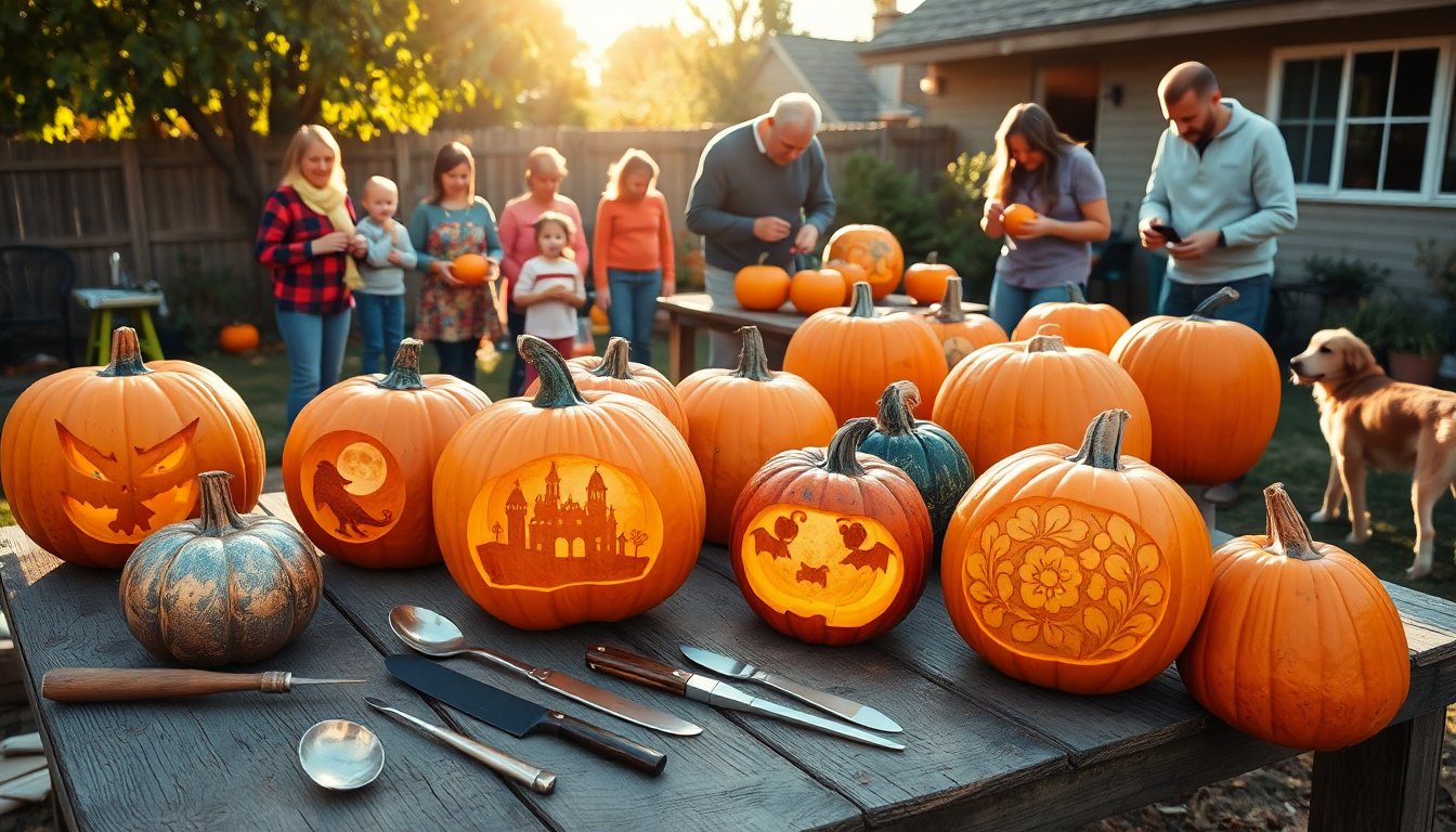 creative and fun pumpkin carving ideas for halloween celebrations 1761094734