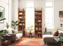 stylish narrow bookcases to maximize your living space 1760075708