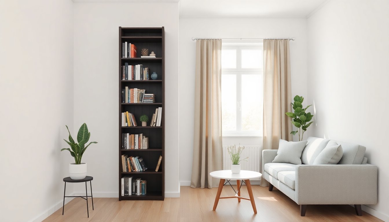 top narrow bookcases to optimize small spaces 1760942955