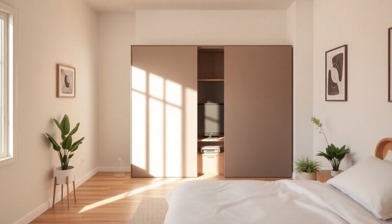 clever ideas to conceal your tv in a small bedroom 1762887572