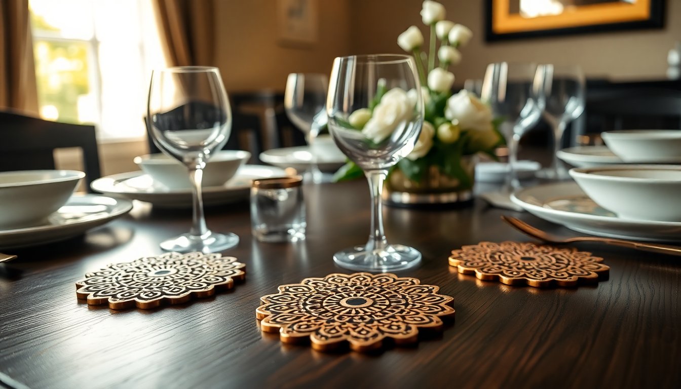 explore the enchanting beauty of mandala brass coasters for your home decor 1763279860