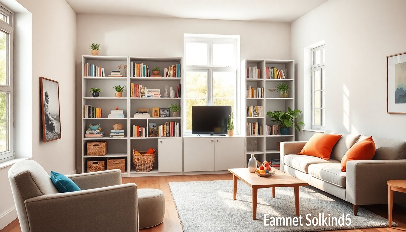 stylish and affordable diy bookcase ideas for a chic living room 1762022202