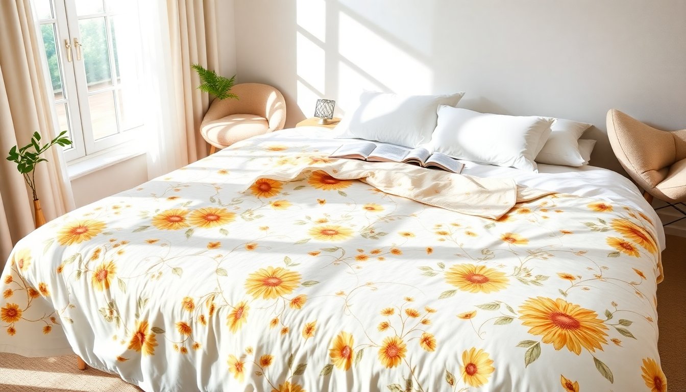 uncover the allure of golden meadow bloom cotton bed sheets 1765709263