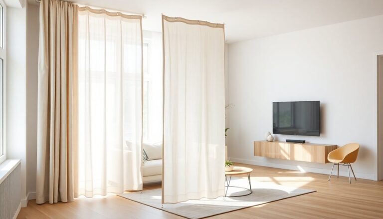 chic linen room dividers enhance your interior design aesthetics 1769862386