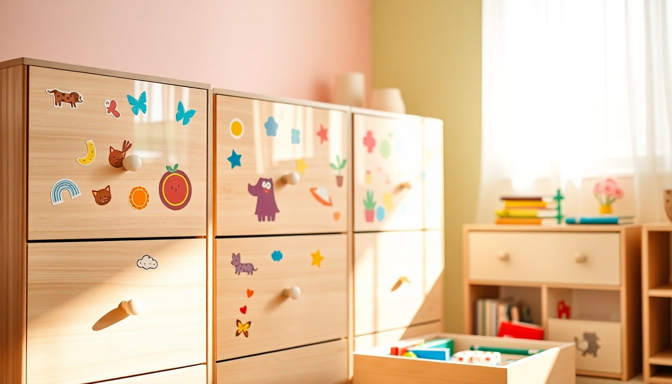 transform your ikea trofast units with colorful stickers for a fresh look 1770057832