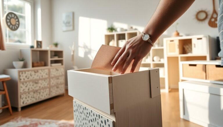 easy ikea furniture makeover with trofast and vinyl decals 1774707957