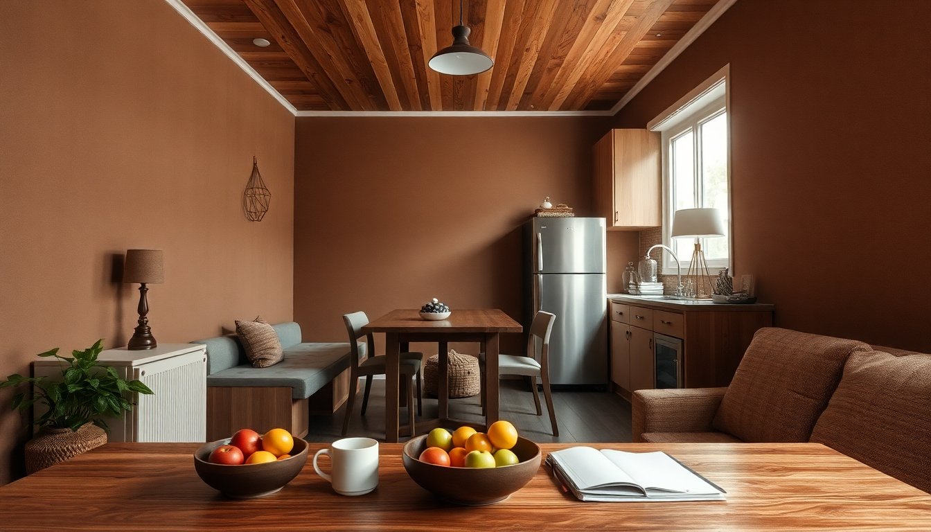 how to refresh your home with furniture rearrangement and brown paint choices 1772482567