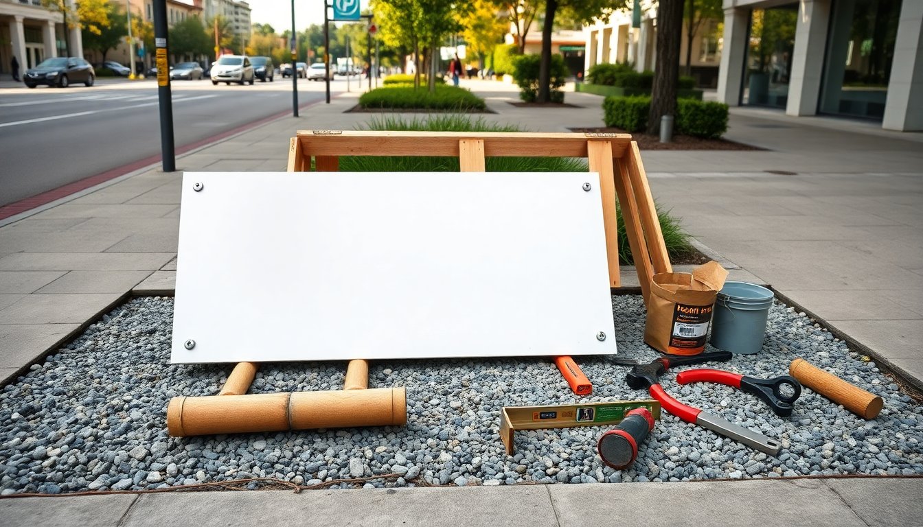 warren seeks vendor to furnish and install a ground sign via electronic bid 1774102397