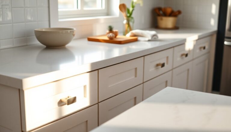 Combine two IKEA cabinets to create more counterspace