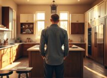 Two-tone kitchen trends: warm wood, islands, and finishes to know